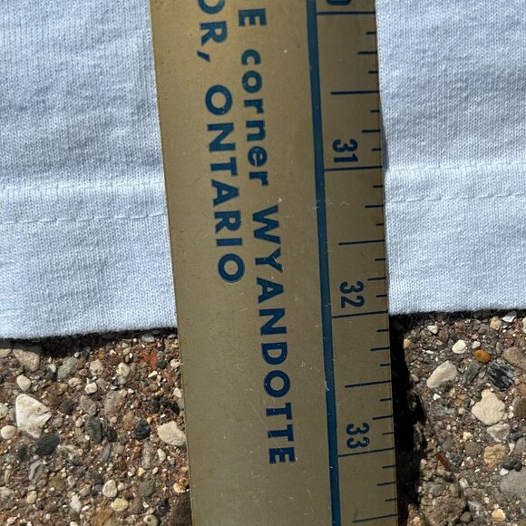 Baby Blue Carhartt Pocket Tee Relaxed Fit Sz 2XL - Picture 7 of 7